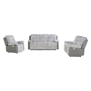 Brenda - Sofa With Manual Recline Function - R&R Furniture Gallery (Fountain Valley, CA)