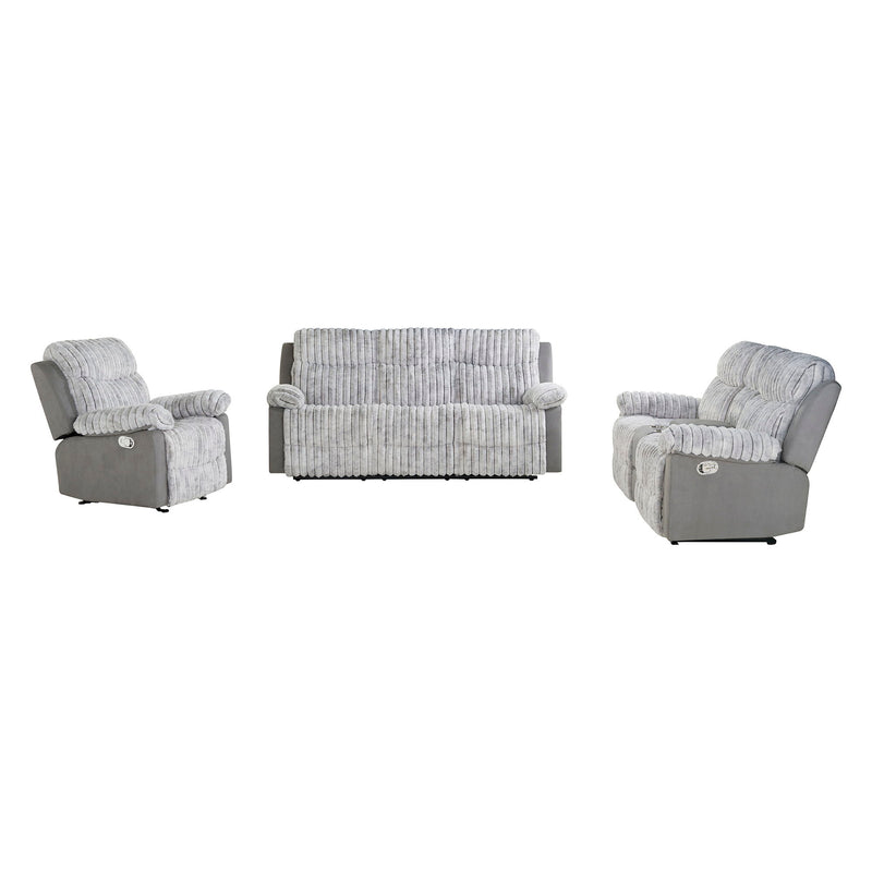 Brenda - Sofa With Manual Recline Function - R&R Furniture Gallery (Fountain Valley, CA)