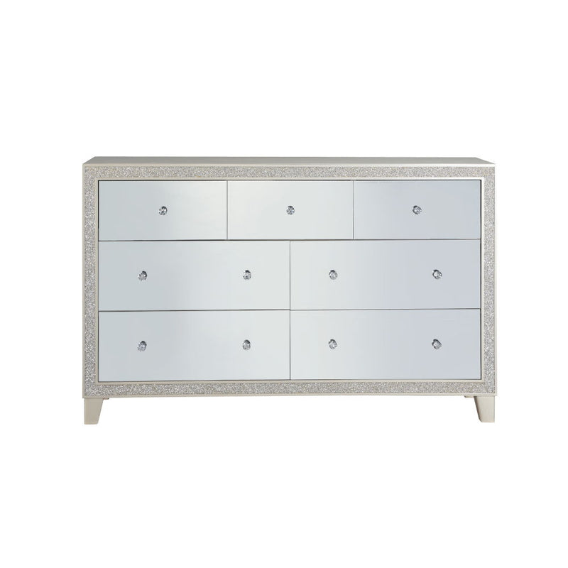 Sliverfluff - Dresser - Mirrored & Champagne - R&R Furniture Gallery (Fountain Valley, CA)