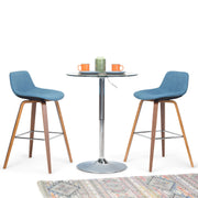 Randolph - Bentwood Multifunctional Counter / Bar Height Stool (Set of 2) - R&R Furniture Gallery (Fountain Valley, CA)