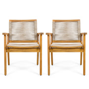 Outdoor Rope Dining Chair (Set of 2) - R&R Furniture Gallery (Fountain Valley, CA)