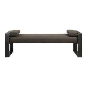 Kenway - Accent Bench - Black / Gray