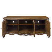 Latisha - TV Stand - Antique Oak - R&R Furniture Gallery (Fountain Valley, CA)