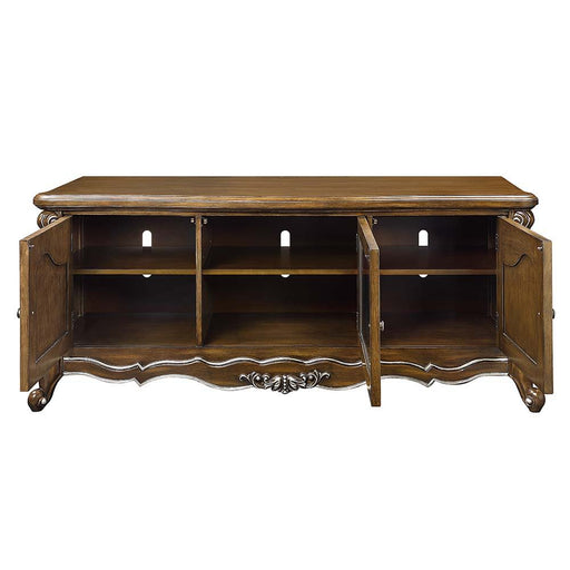 Latisha - TV Stand - Antique Oak - R&R Furniture Gallery (Fountain Valley, CA)
