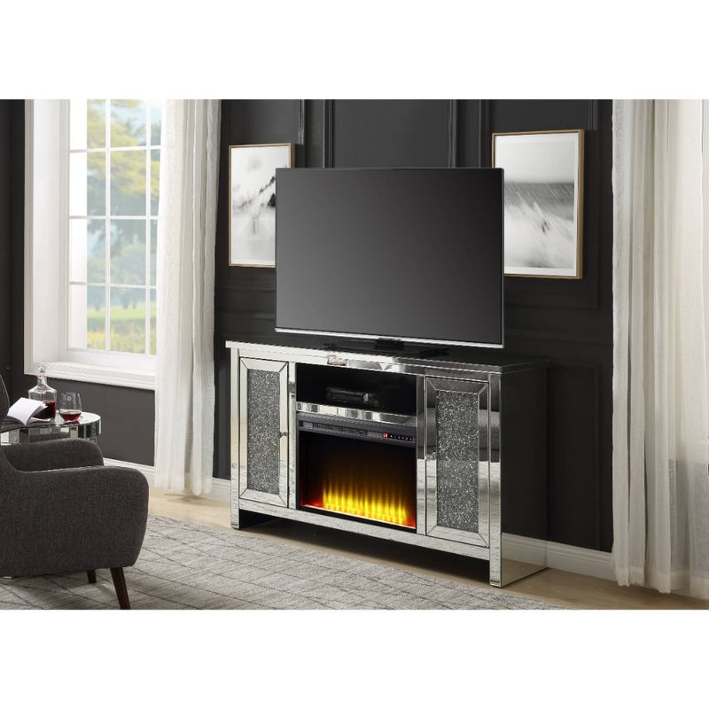 Noralie - TV Stand w/Fireplace - R&R Furniture Gallery (Fountain Valley, CA)