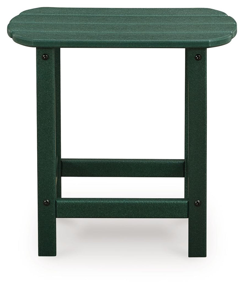 Sundown Shores - Rectangular End Table - Green - R&R Furniture Gallery (Fountain Valley, CA)