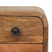 Curved Nightstand, - R&R Furniture Gallery (Fountain Valley, CA)