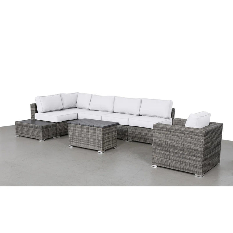 Stylish Entertainment Sectional Set, Outdoor Living - R&R Furniture Gallery (Fountain Valley, CA)