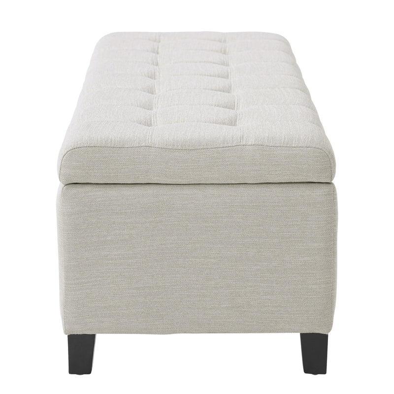 Upholstered Storage Ottoman Bench - R&R Furniture Gallery (Fountain Valley, CA)