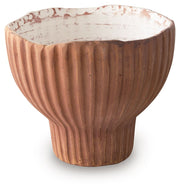 Orban - Vase - Sienna / White - R&R Furniture Gallery (Fountain Valley, CA)