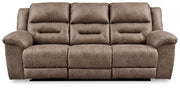 Stoneland - Power Reclining Sofa - R&R Furniture Gallery (Fountain Valley, CA)
