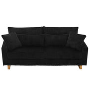 Modern Loveseat Sofa With 4 Pillows - R&R Furniture Gallery (Fountain Valley, CA)
