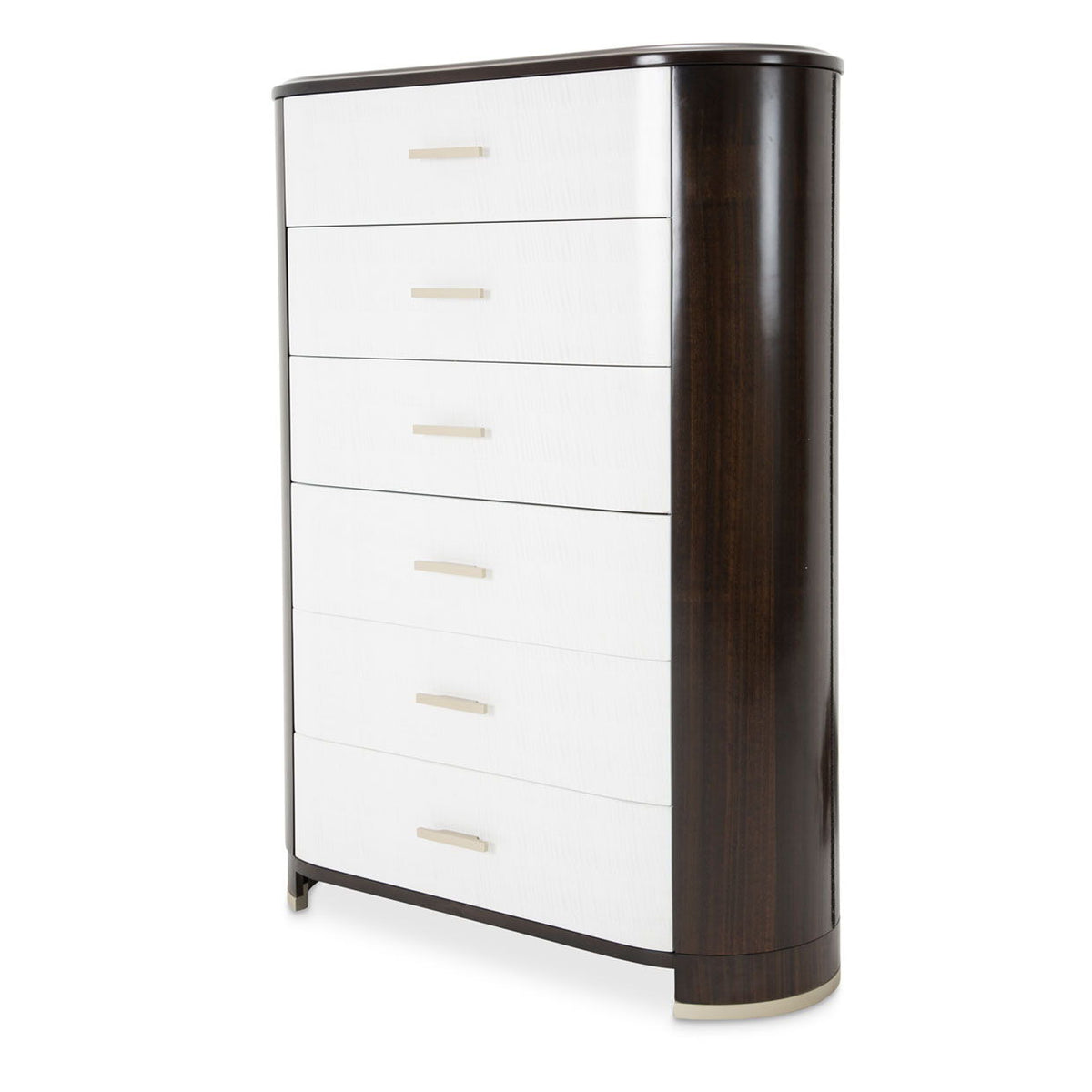 Paris Chic - 6-Drawer Chest - Espresso Brown - R&R Furniture Gallery (Fountain Valley, CA)