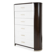 Paris Chic - 6-Drawer Chest - Espresso Brown - R&R Furniture Gallery (Fountain Valley, CA)