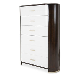 Paris Chic - 6-Drawer Chest - Espresso Brown - R&R Furniture Gallery (Fountain Valley, CA)
