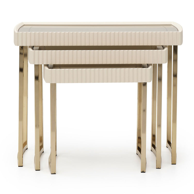 Lisbon - Nesting Tables (Set of 3) - R&R Furniture Gallery (Fountain Valley, CA)