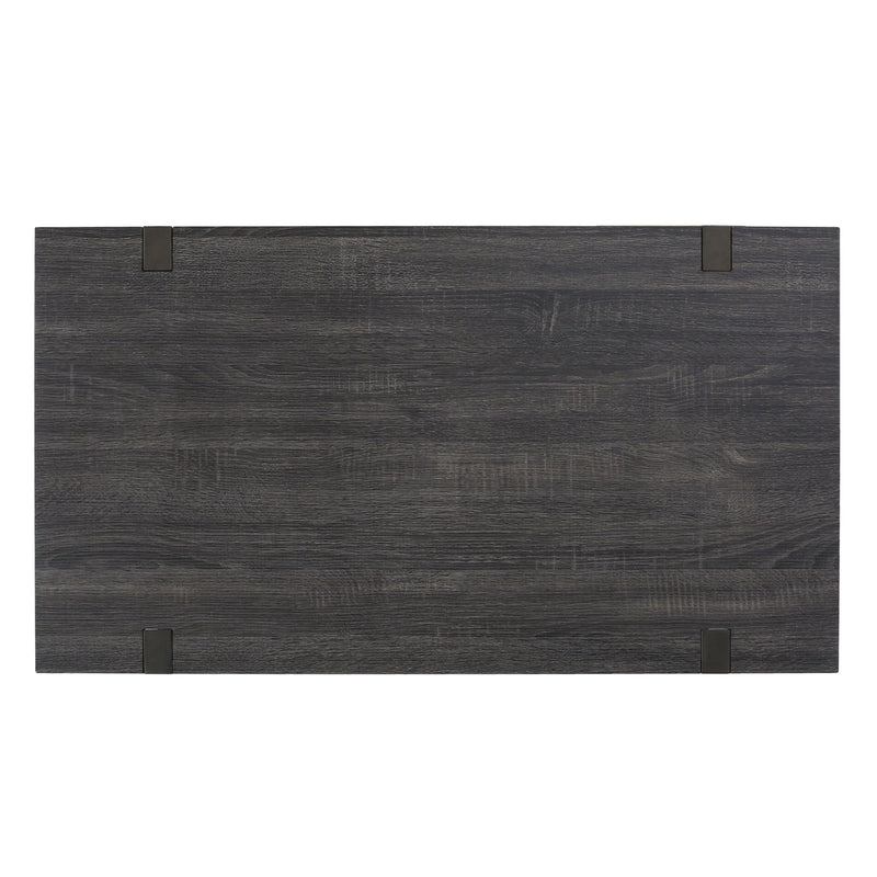 Abitha - Coffee Table With Industrial Powder Coated Metal Legs - R&R Furniture Gallery (Fountain Valley, CA)