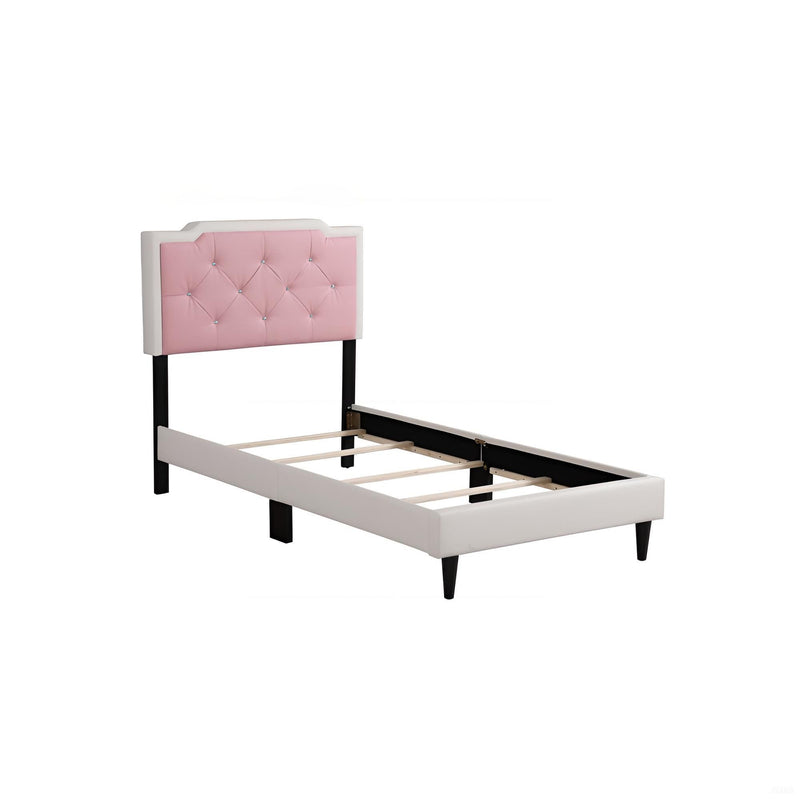Bed (All in One Box) - Two Tone - R&R Furniture Gallery (Fountain Valley, CA)