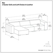 Rex - Handcrafted Sectional Sofa - R&R Furniture Gallery (Fountain Valley, CA)