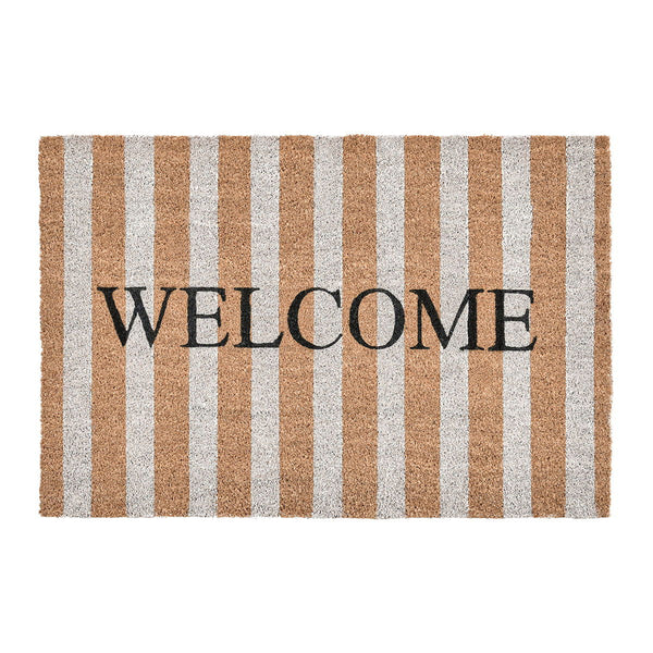 Doormats - Striped Welcome Doormat