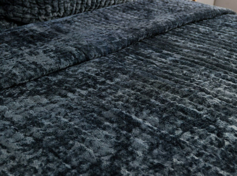 Bari - Velvet Quilt Collection - R&R Furniture Gallery (Fountain Valley, CA)