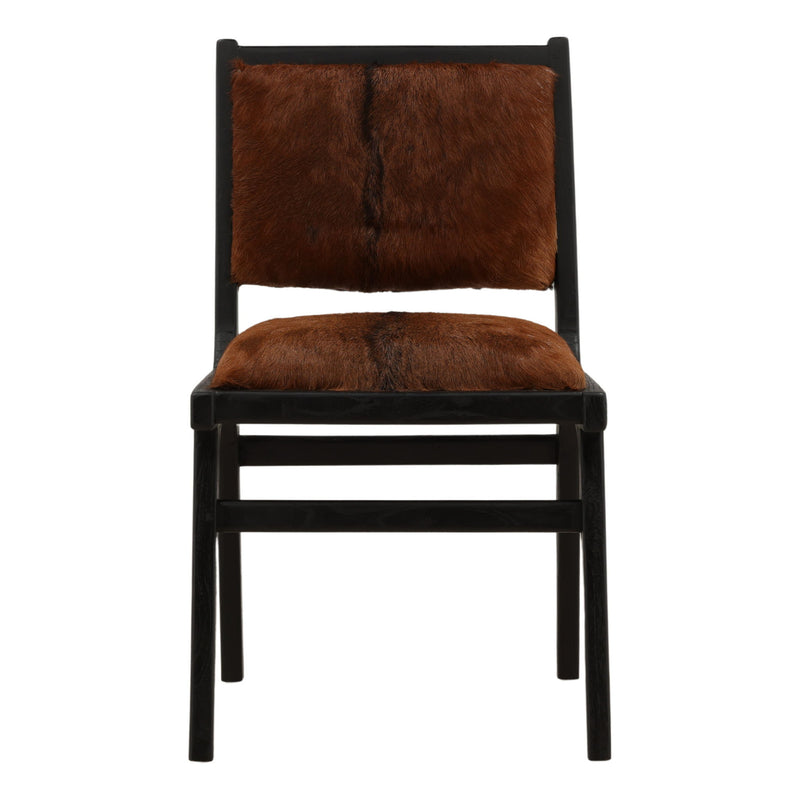 Clay - Dining Chair (Set of 2) - Natural Brown And Black