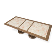 Portrait - Wide Rectangular Dining Table - Sienna Brown - R&R Furniture Gallery (Fountain Valley, CA)