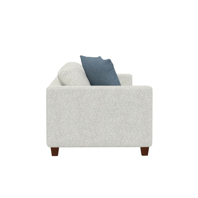 Pop Up Sleeper Sofa For Living Spaces - White - R&R Furniture Gallery (Fountain Valley, CA)
