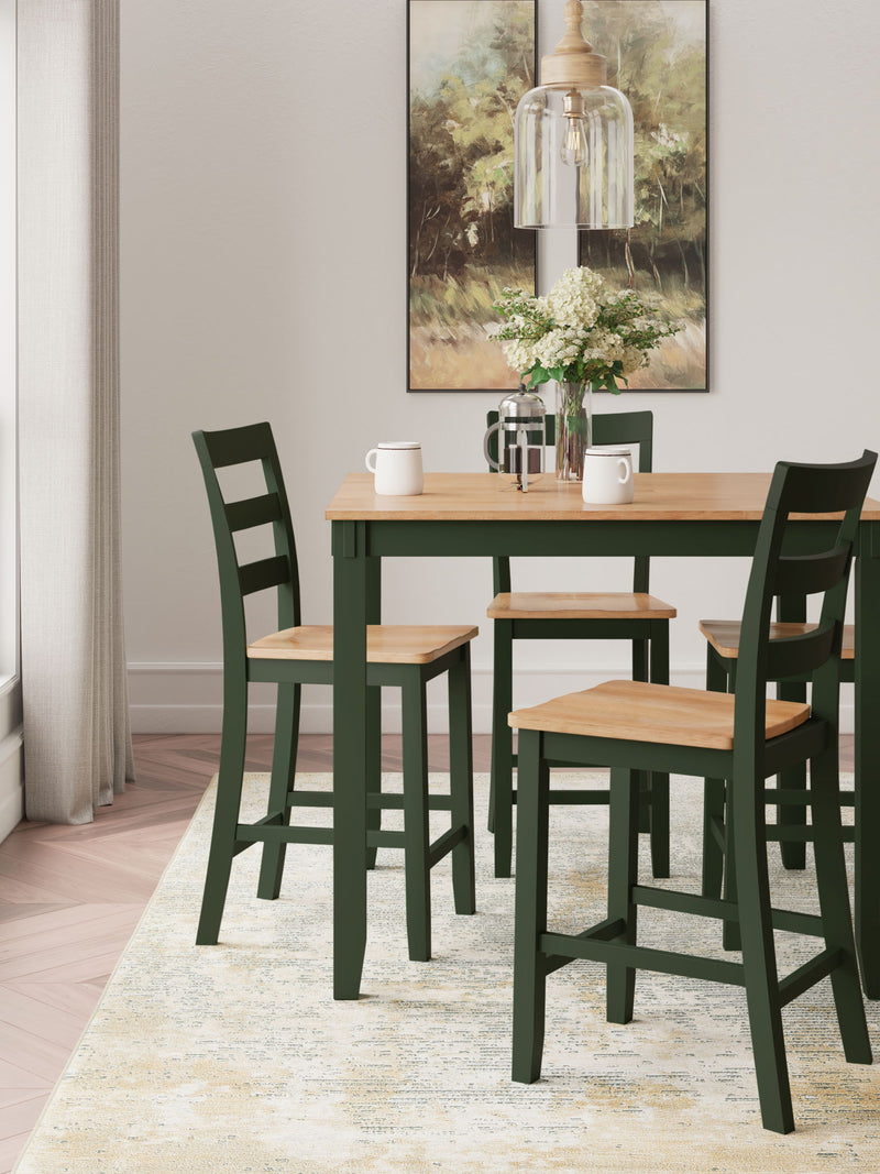 Gesthaven - Dining Room Counter Table Set - R&R Furniture Gallery (Fountain Valley, CA)