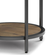 Jenna - Handcrafted Round Side Table - R&R Furniture Gallery (Fountain Valley, CA)