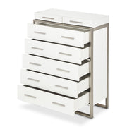Marquee - 7-Drawer Chest - Cloud White - R&R Furniture Gallery (Fountain Valley, CA)