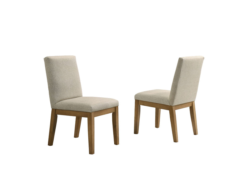 Jasper - Wide Contemporary Round Dining Table Set - R&R Furniture Gallery (Fountain Valley, CA)