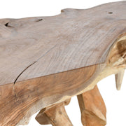 Shia - Console Table - Natural - R&R Furniture Gallery (Fountain Valley, CA)