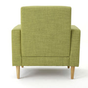 Nebulize - Upholstered Fabric Club Chair With Button Tufted And Square Off Arm And Back - R&R Furniture Gallery (Fountain Valley, CA)