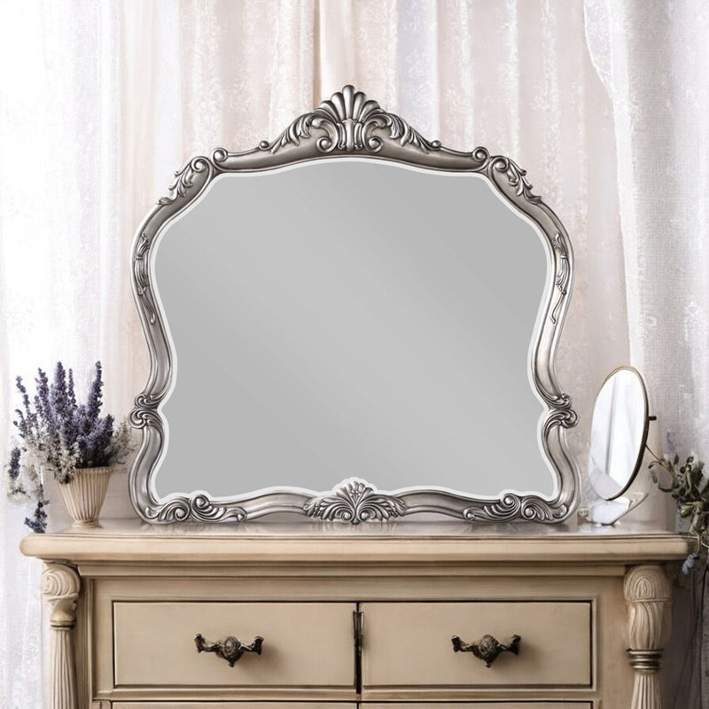 Ariadne - Mirror - Antique Platinum - R&R Furniture Gallery (Fountain Valley, CA)