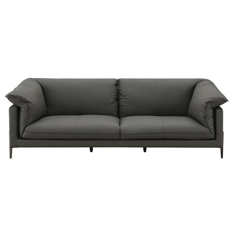 Tadi - Sofa - Black Top Grain Leather - R&R Furniture Gallery (Fountain Valley, CA)