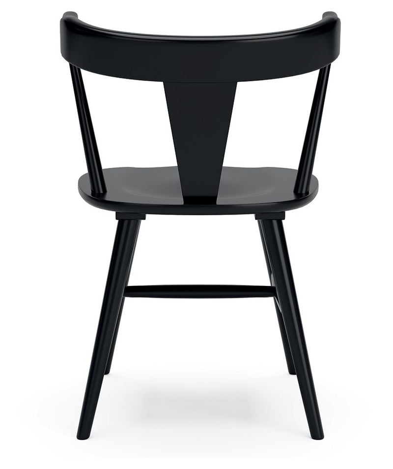 Gretlynn - Dining Room Side Chair (Set of 2) - Black - R&R Furniture Gallery (Fountain Valley, CA)