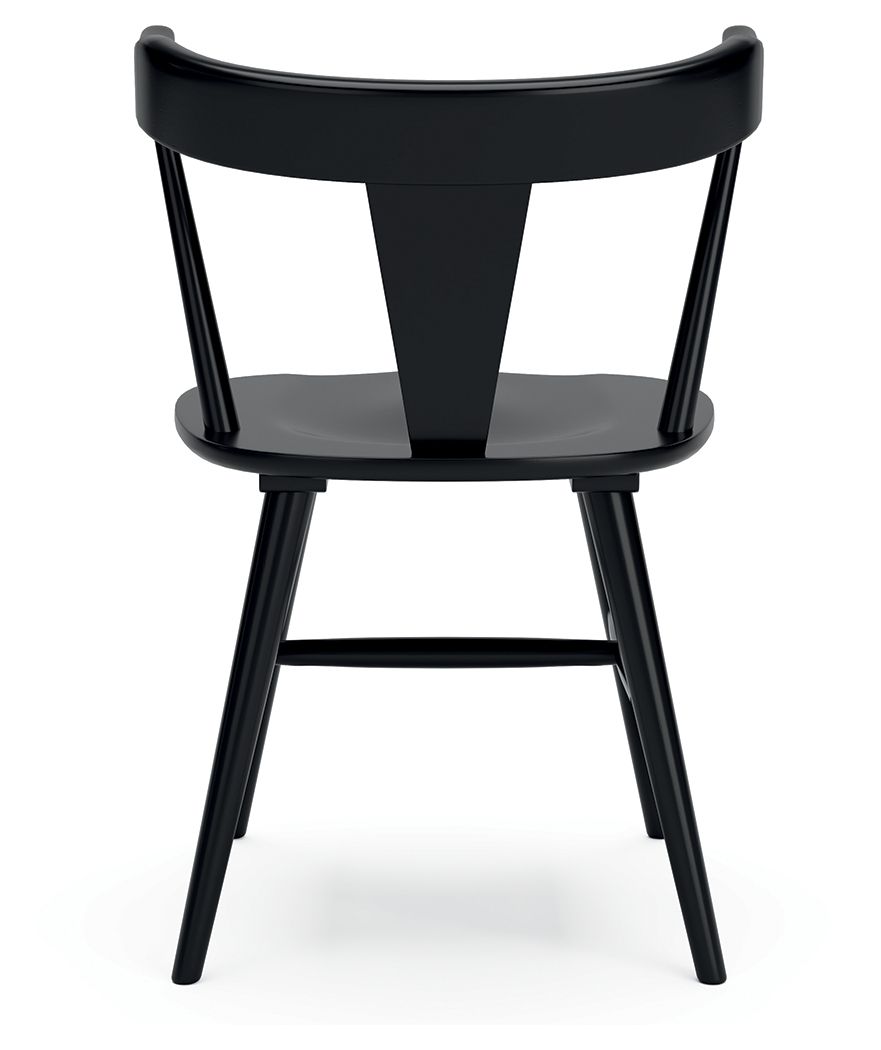 Gretlynn - Dining Room Side Chair (Set of 2) - Black - R&R Furniture Gallery (Fountain Valley, CA)