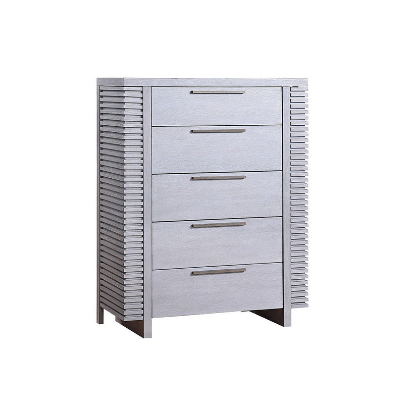Aromas - Chest With Side Storage - White Oak - R&R Furniture Gallery (Fountain Valley, CA)