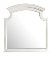 Glory Furniture Summit mirror with sleek rectangular design, hanging on a wall, showcasing modern home decor style.