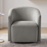 Ardena - Modern Swivel Barrel Chair - R&R Furniture Gallery (Fountain Valley, CA)
