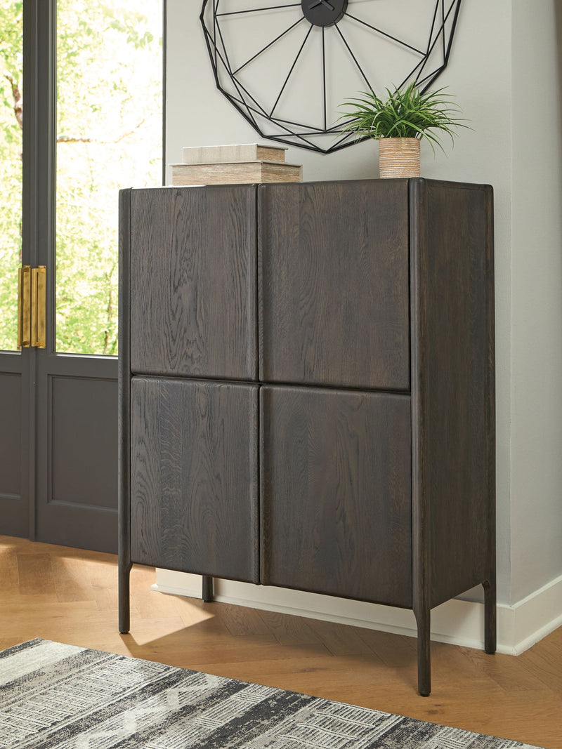 Orsonal - Accent Cabinet - Espresso Brown - R&R Furniture Gallery (Fountain Valley, CA)