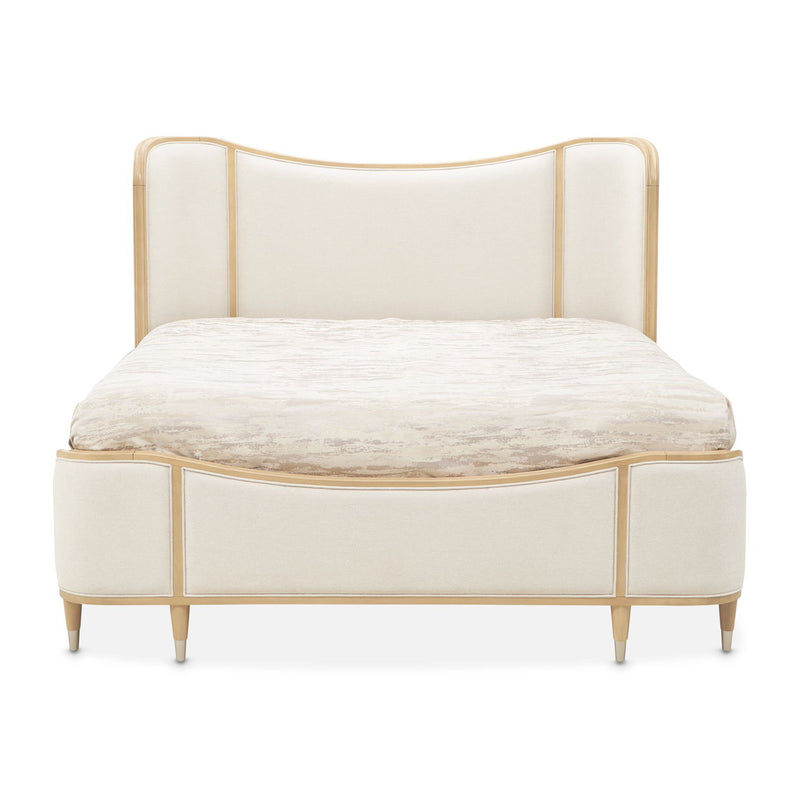 Camellia Field - Upholstered Panel Bed - R&R Furniture Gallery (Fountain Valley, CA)