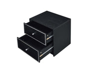 Jabir - Accent Table - Black & Silver - R&R Furniture Gallery (Fountain Valley, CA)