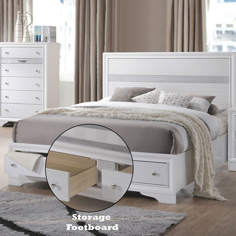 Naima - Bed w/Storage - R&R Furniture Gallery (Fountain Valley, CA)