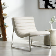 Wilmouth - Roll Occasional Chair - White - R&R Furniture Gallery (Fountain Valley, CA)