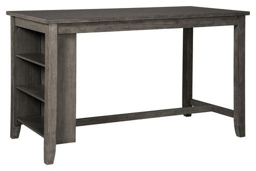 Caitbrook - Rectangular Dining Room Counter Table - Gray - R&R Furniture Gallery (Fountain Valley, CA)