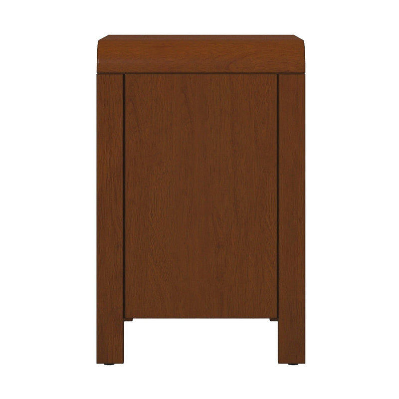 Lionel - Nightstand 2 Drawer - Brown - R&R Furniture Gallery (Fountain Valley, CA)
