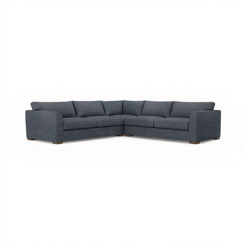 Bryson 3-piece ElPaso sectional sofa by Classic Home, showing plush fabric cushions and modern stationary sectional design.