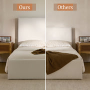 Lucas - Tall Headboard Upholstered Bed - R&R Furniture Gallery (Fountain Valley, CA)